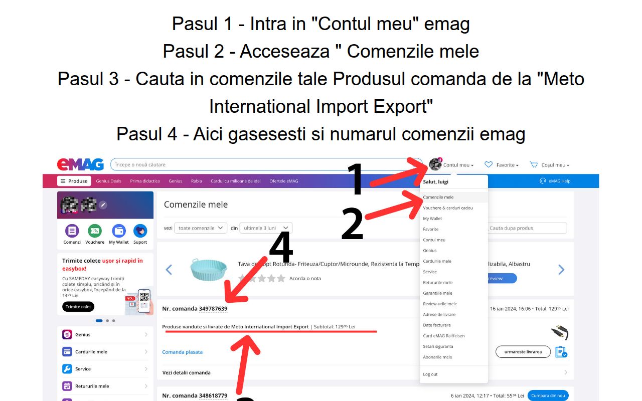 Cauta comanda emag
